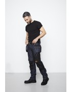 Pantalon+ Snickers en denim avec poches holster