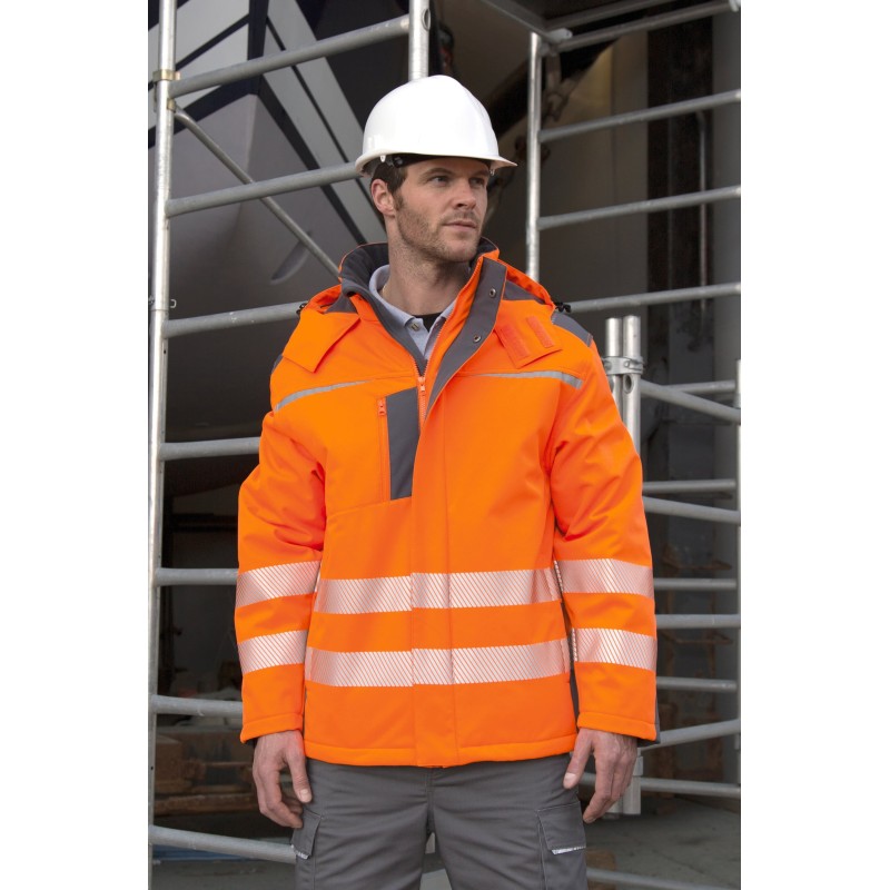 Veste Soft-Shell fluo