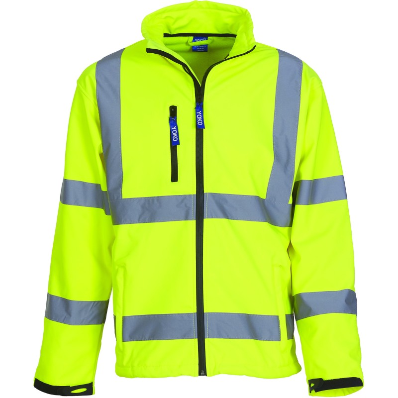 Veste Soft-Shell fluo