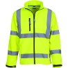 Veste Soft-Shell fluo
