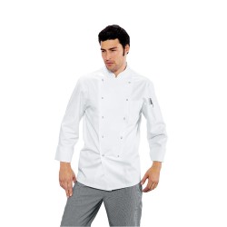 Isacco-Veste cuisine 100% coton à pression