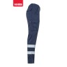 Velilla-Pantalon stretch multipoches avec bandes