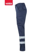 Velilla-Pantalon stretch multipoches avec bandes
